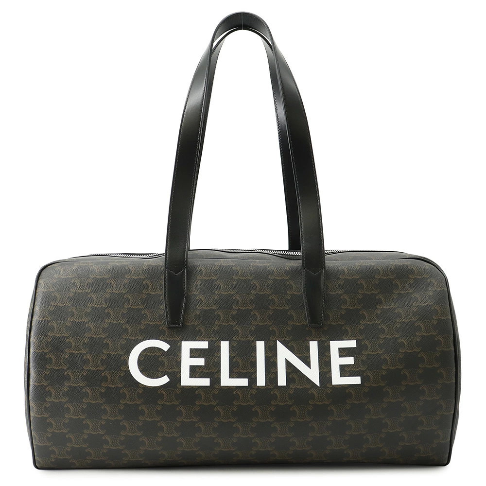 Celine Boston Bag Triomphe Leather